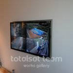 wall integrated tv fitted